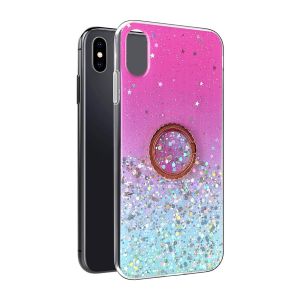 Ring Glitter Case for iPhone X/XS