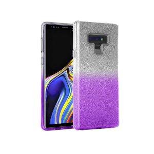 Gradient Glossy Two Tone Case for Note 9-Purple