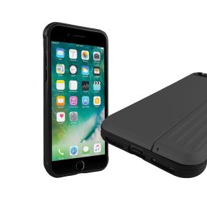 Hard Card Case with Kick Stand For iPhone 8 Plus/7 Plus/6 Plus