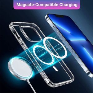 Transparent Magsafe Gel Clear Case For iPhone 13 Mini 