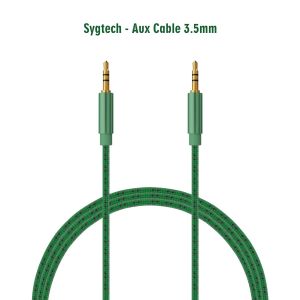 Sygtech Aux Audio Cable 3.5mm-Green