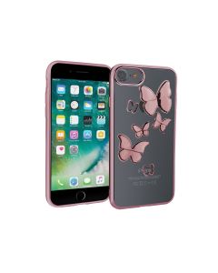 3D Butterfly TPU Case For iPhone 8/7/6s/6-Rose-Gold