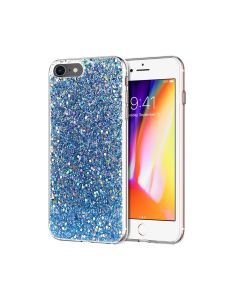 Chunky Glitter Case For iPhone 8/7/6S/6-Blue