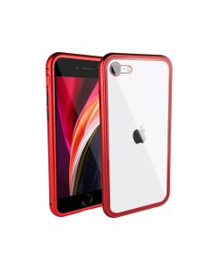 Magnetic Metal Case For iPhone 8/7/6s/6-Red