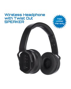 Monarch Wireless Duo 2 in 1 Headphone & Speaker - MH2-Black