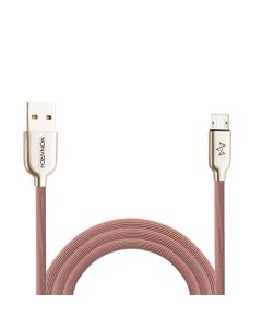 Monarch S-Series Micro USB Cable 1.2 Meter-Rose-Pink