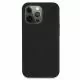 Black Gel Silicon Case For iPhone 15 Pro