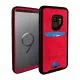 Denim TPU Card Case For Samsung Galaxy S9-Red