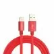 Gizma Lightning MFI Braided Cable 1.2-Red