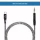Monarch USB-C  TO 3.5mm Audio Cable-Black-White