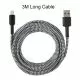 Monarch Z-Series Type C Cable 3 Meter Black/White