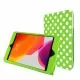 Polka Dot 360 Rotating Tablet Case for iPad Mini 2 Green