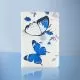 Printed 360 Rotating Tablet Case for iPad Mini 2-Blue Butterfly 