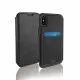 PU High Grade Leather Wallet Case for iPhone X/XS-Black