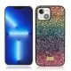 Rainbow Glitter Case for iPhone 14 Plus-Pink