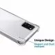 Raised Corner Gel Case for Samsung A41  - Transparent