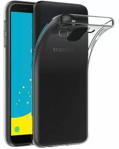 Transparent Gel Case for Samsung Galaxy J6 2018-Transparent