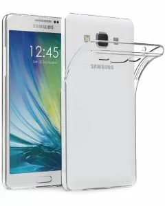 Transparent Gel Case for Samsung Galaxy A5 (2015)-Transparent