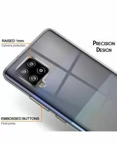 Transparent Gel Case for Samsung Galaxy A12-Transparent